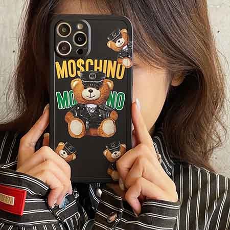 アイフォーン15プロ モスキーノ moschino 携帯ケース 
