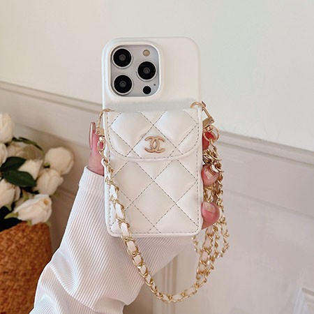 chanel風 スマホケース アイフォン15プロ 