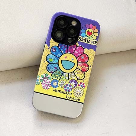 iphone15プロmax カバー カイカイキキ murakami sunflower 