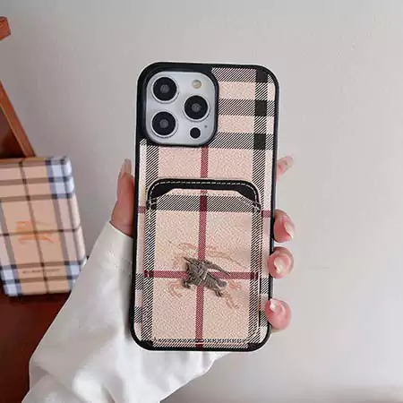 burberry iphone15プラス 携帯ケース 