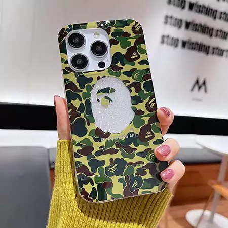 アイフォン 15pro max ケース ア・ベイシング・エイプ bape 