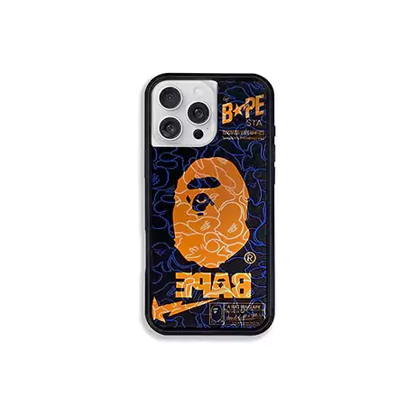 アイフォーン15 bape スマホケース 