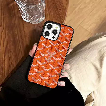 ハイブランド スマホケース iphone 15プロ ゴヤール goyard 