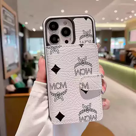 mcm エムシーエム iphone 15プロ カバー 