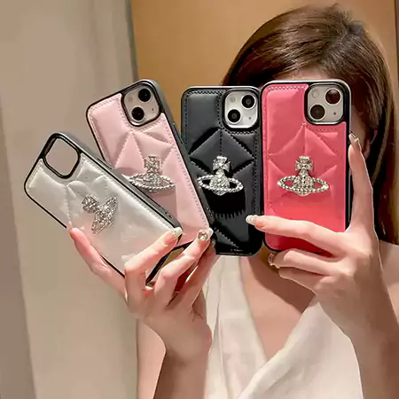 vivienne westwood iphone13プロmax スマホケース  チェーンウォレット