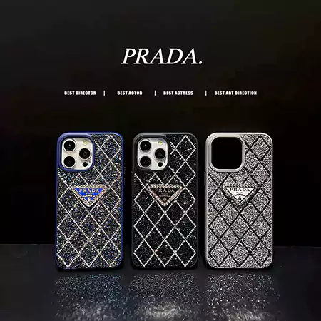 ハイブランド カバー アイフォン15プロ prada風 