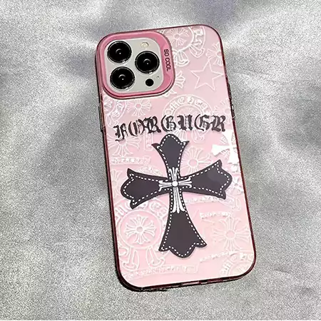 iphone 15プロ スマホケース chrome hearts 