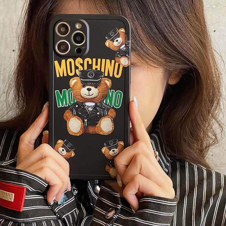 アイフォーン15プロ モスキーノ moschino 携帯ケース 