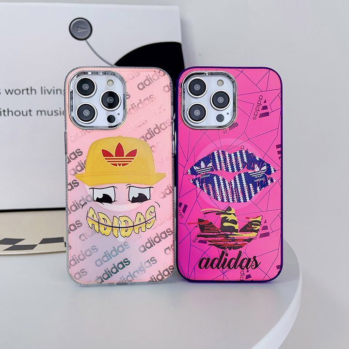 iphone15プラス adidas アディダス 携帯ケース 