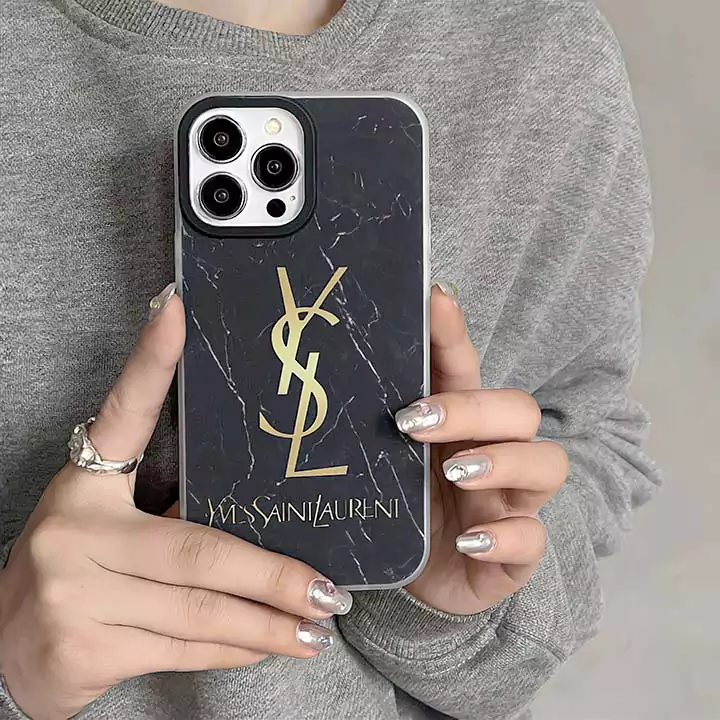 ysl イヴサンローラン スマホケース アイフォーン 15pro max 