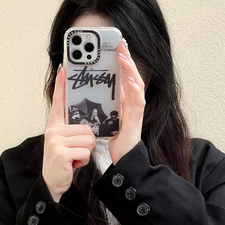 iphone15プロmax スマホケース stussy 