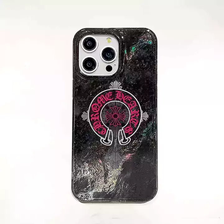 iphone15 chrome hearts カバー 